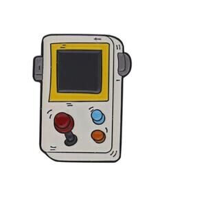 Old Game System Pin Brooch